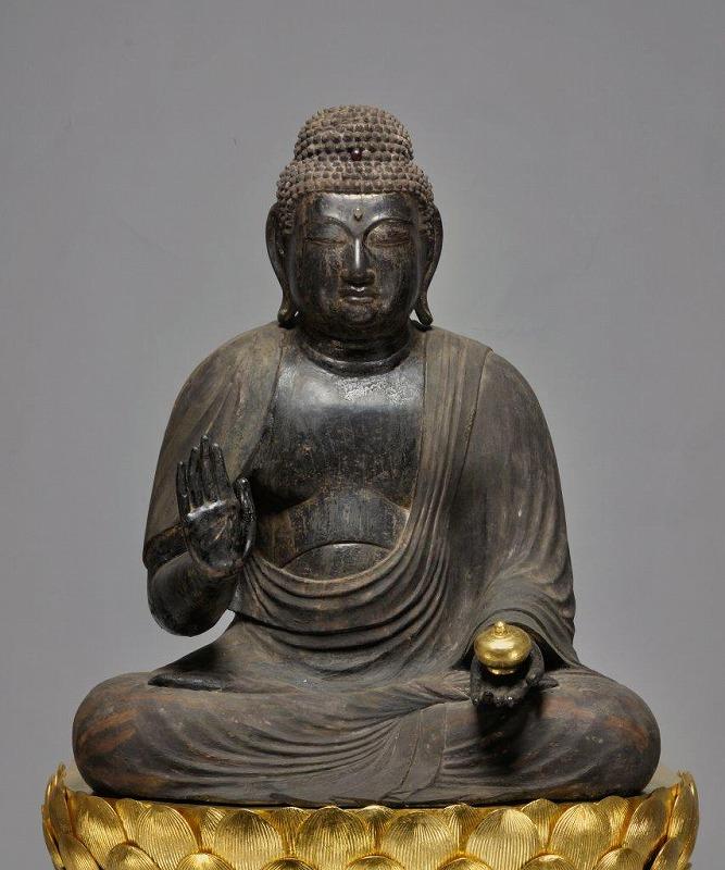長福寿寺で平安仏を発見